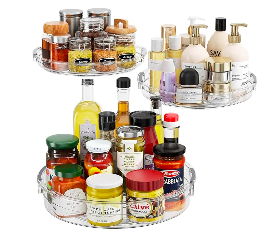 Lazy Susan Turntables for Home Organizing
