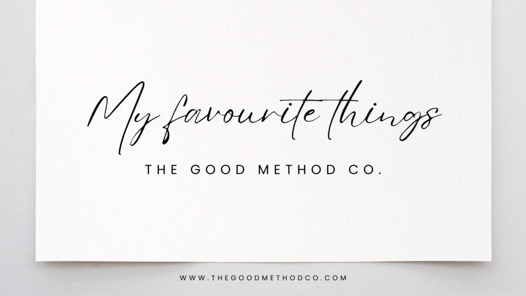 My Favourite Things